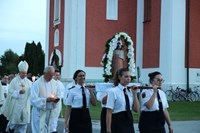 U predvečerje Velike Gospe biskup Mrzljak predvodio euharistijsko slavlje u Svetoj Mariji